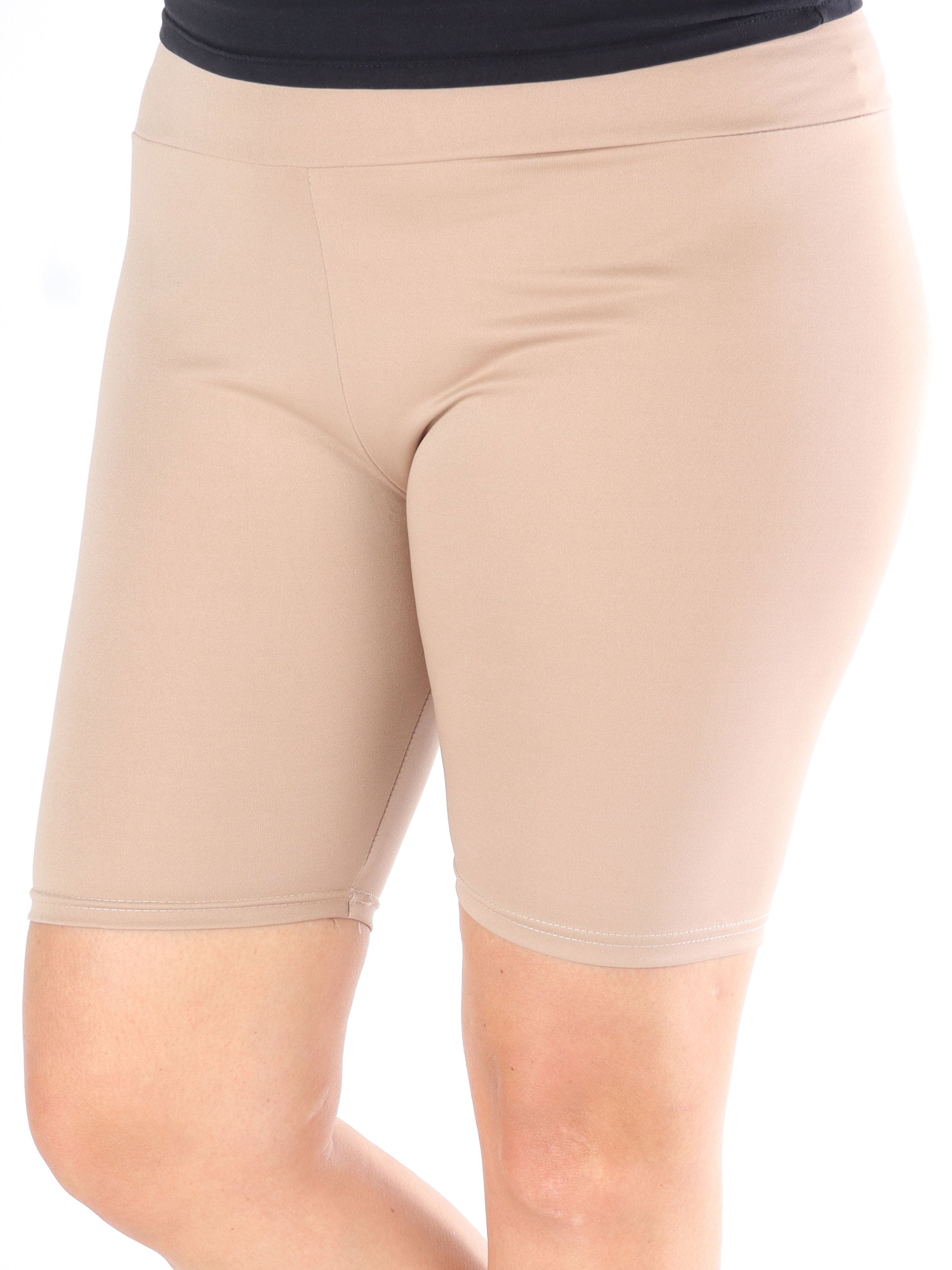 Nadira - Cykelbyxor med bred elastisk fåll